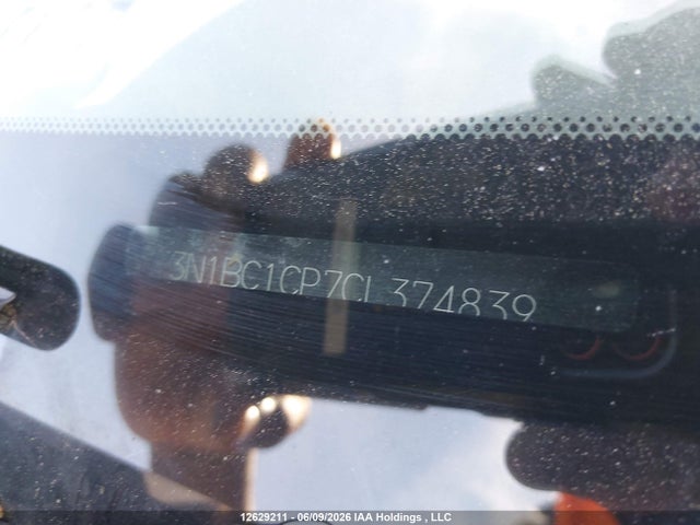 Aukcja sprzedaży 2012 Nissan Versa, vin: 3N1BC1CP7CL374839, numer aukcji: 12629211