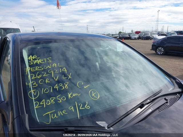 Aukcja sprzedaży 2013 Honda Cr-v Lx, vin: 2HKRM4H31DH107438, numer aukcji: 12629214