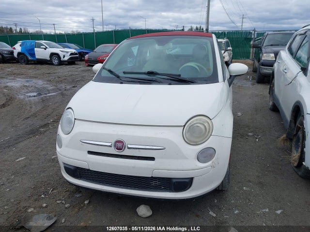 2012 Fiat 500c Pop მანქანა იყიდება აუქციონზე, vin: 3C3CFFDR5CT379578, აუქციონის ნომერი: 12607035