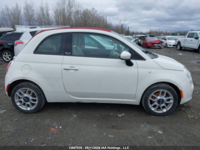 2012 Fiat 500c Pop მანქანა იყიდება აუქციონზე, vin: 3C3CFFDR5CT379578, აუქციონის ნომერი: 12607035