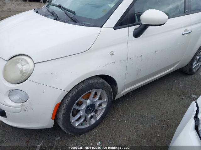 2012 Fiat 500c Pop მანქანა იყიდება აუქციონზე, vin: 3C3CFFDR5CT379578, აუქციონის ნომერი: 12607035