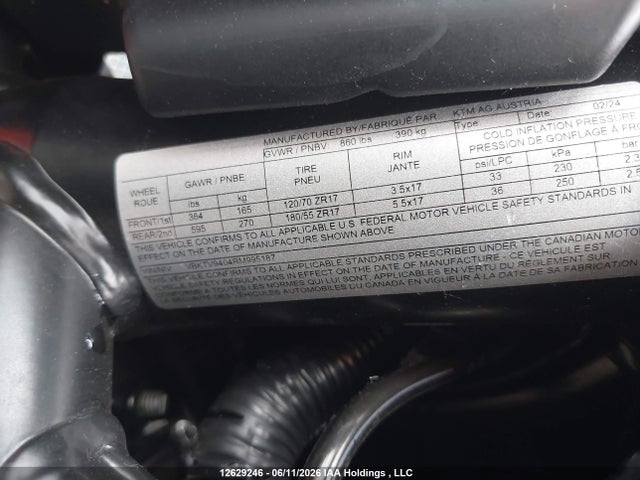 KTM 990 Duke 2024 VBKTV9404RM995187 Image 10