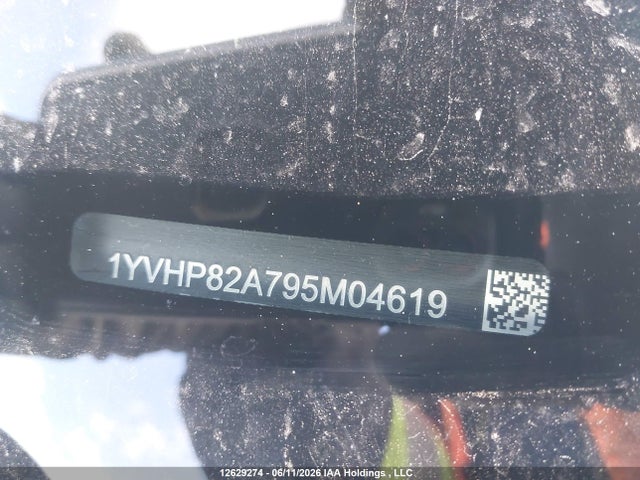 12629274 :رقم المزاد ، 1YVHP82A795M04619 vin ، 2009 Mazda Mazda6 Gt-i4 مزاد بيع