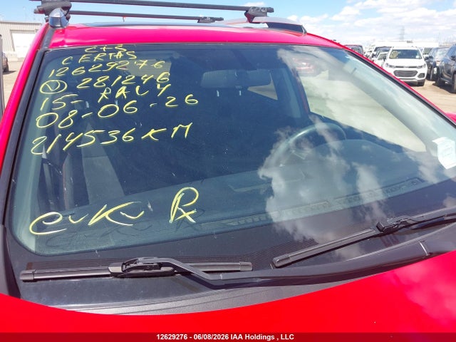 12629276 :رقم المزاد ، 2T3RFREV5FW281246 vin ، 2015 Toyota Rav4 Xle مزاد بيع
