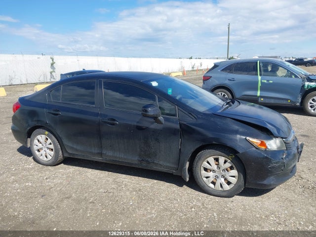 12629315 :رقم المزاد ، 2HGFB2F47CH034433 vin ، 2012 Honda Civic Lx مزاد بيع