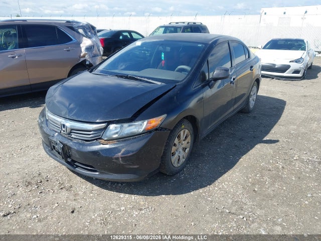 12629315 :رقم المزاد ، 2HGFB2F47CH034433 vin ، 2012 Honda Civic Lx مزاد بيع
