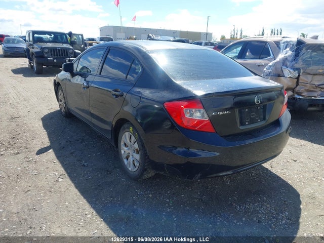 12629315 :رقم المزاد ، 2HGFB2F47CH034433 vin ، 2012 Honda Civic Lx مزاد بيع