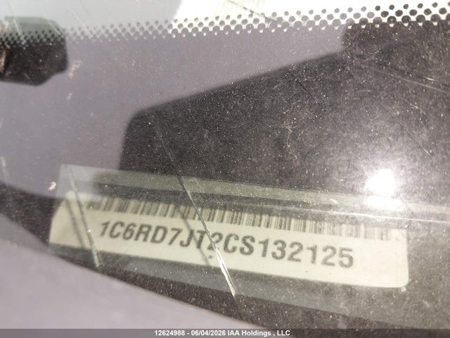 Aukcja sprzedaży 2012 Ram 1500 Laramie, vin: 1C6RD7JT2CS132125, numer aukcji: 12624988