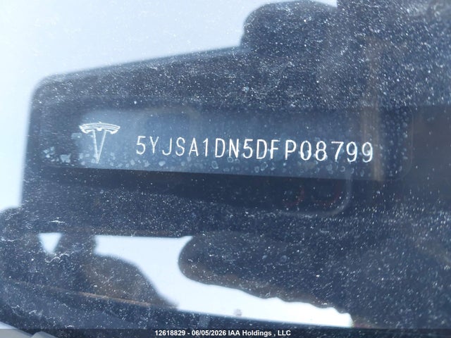 Продажа на аукционе авто 2013 Tesla Model S, vin: 5YJSA1DN5DFP08799, номер лота: 12618829