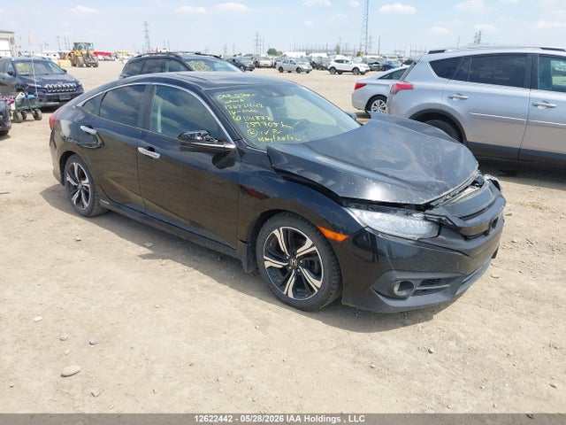 2016 Honda Civic Touring მანქანა იყიდება აუქციონზე, vin: 2HGFC1F94GH114877, აუქციონის ნომერი: 12622442