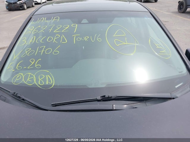 Aukcja sprzedaży 2013 Honda Accord Touring V6, vin: 1HGCR3F96DA801706, numer aukcji: 12627229