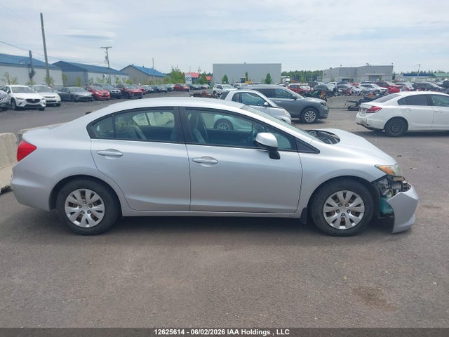2012 Honda Civic Lx მანქანა იყიდება აუქციონზე, vin: 2HGFB2F44CH025687, აუქციონის ნომერი: 12625614