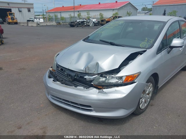 2012 Honda Civic Lx მანქანა იყიდება აუქციონზე, vin: 2HGFB2F44CH025687, აუქციონის ნომერი: 12625614