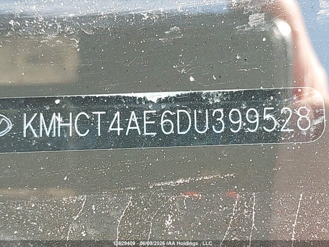 12629409 :رقم المزاد ، KMHCT4AE6DU399528 vin ، 2013 Hyundai Accent Gls/gs مزاد بيع