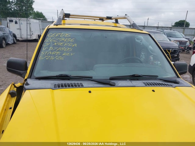 2001 Nissan Xterra Xe/se მანქანა იყიდება აუქციონზე, vin: 5N1ED28Y41C577805, აუქციონის ნომერი: 12629436