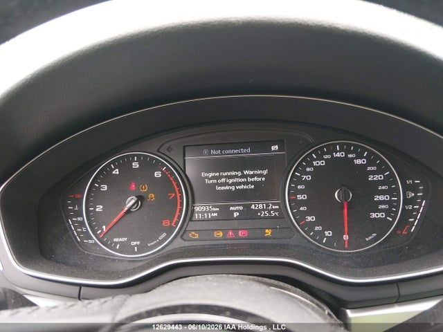 Продажа на аукционе авто 2018 Audi A4 Komfort, vin: WAUANAF48JN007446, номер лота: 12629443