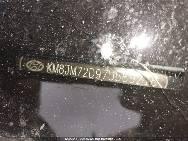 Продаж на аукціоні авто 2007 Hyundai Tucson Gl/gls, vin: KM8JM72D97U569218, номер лоту: 12629515