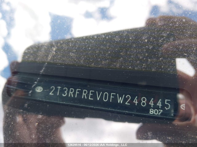 2015 Toyota Rav4 მანქანა იყიდება აუქციონზე, vin: 2T3RFREV0FW248445, აუქციონის ნომერი: 12629516
