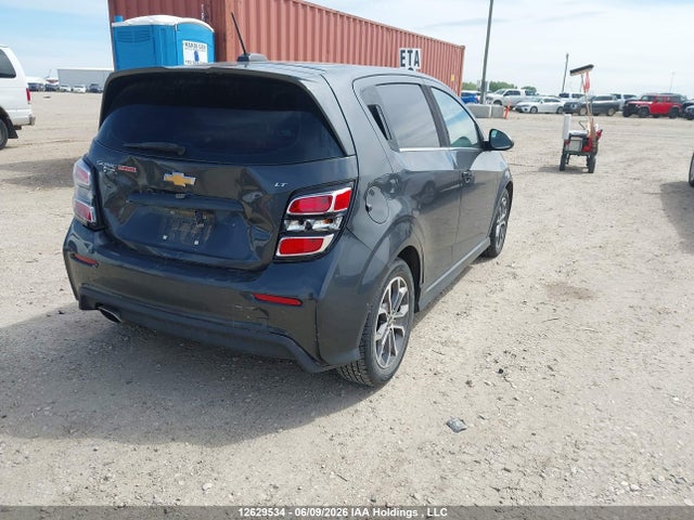 2017 Chevrolet Sonic Lt მანქანა იყიდება აუქციონზე, vin: 1G1JD6SB5H4131853, აუქციონის ნომერი: 12629534