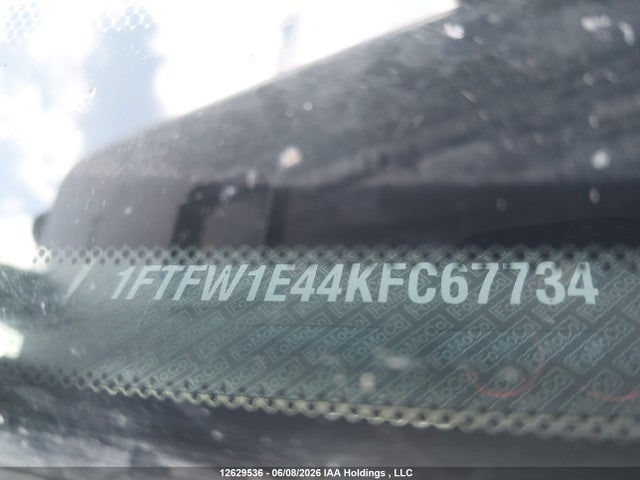 12629536 :رقم المزاد ، 1FTFW1E44KFC67734 vin ، 2019 Ford F150 Supercrew مزاد بيع