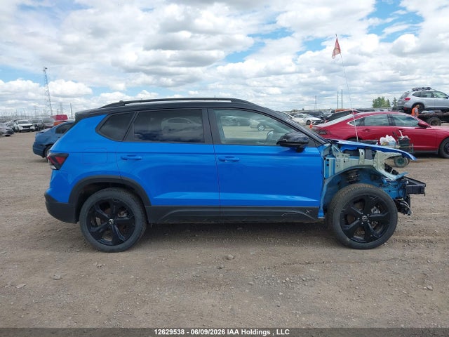 2025 Volkswagen Taos Se Black მანქანა იყიდება აუქციონზე, vin: 3VV2C7B23SM059987, აუქციონის ნომერი: 12629538