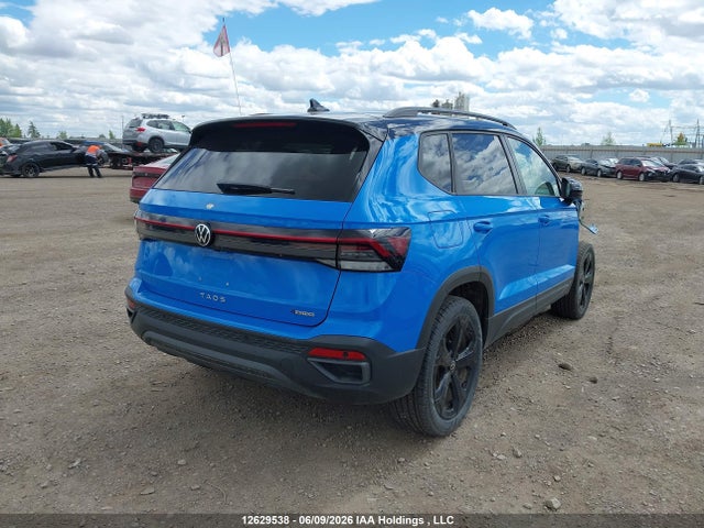 2025 Volkswagen Taos Se Black მანქანა იყიდება აუქციონზე, vin: 3VV2C7B23SM059987, აუქციონის ნომერი: 12629538