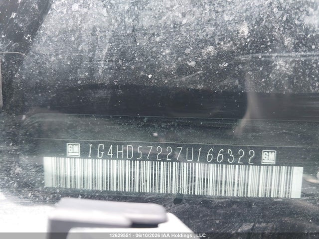 12629551 :رقم المزاد ، 1G4HD57227U166322 vin ، 2007 Buick Lucerne Cxl مزاد بيع