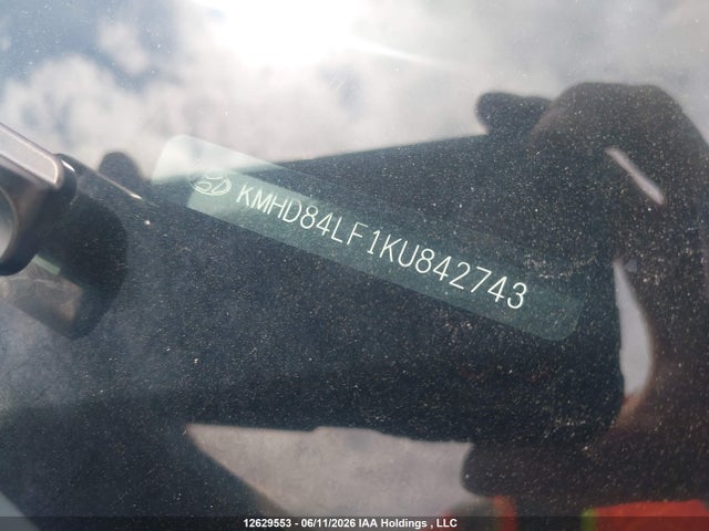 12629553 :رقم المزاد ، KMHD84LF1KU842743 vin ، 2019 Hyundai Elantra Preferred مزاد بيع
