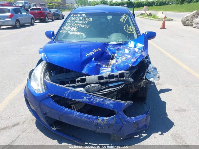 12629563 :رقم المزاد ، KMHCT4AE9CU049051 vin ، 2012 Hyundai Accent Gls/gs مزاد بيع