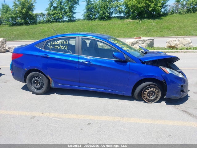 12629563 :رقم المزاد ، KMHCT4AE9CU049051 vin ، 2012 Hyundai Accent Gls/gs مزاد بيع