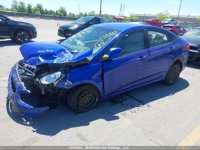 12629563 :رقم المزاد ، KMHCT4AE9CU049051 vin ، 2012 Hyundai Accent Gls/gs مزاد بيع