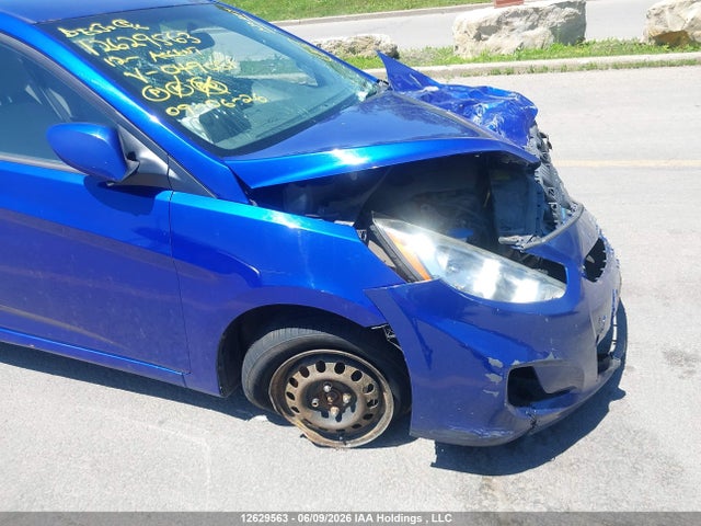 12629563 :رقم المزاد ، KMHCT4AE9CU049051 vin ، 2012 Hyundai Accent Gls/gs مزاد بيع