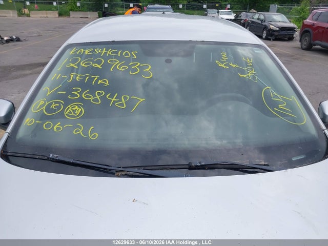 12629633 :رقم المزاد ، 3VWDX7AJ3BM368487 vin ، 2011 Volkswagen Jetta Se مزاد بيع