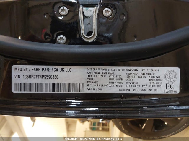 RAM 1500 Classic Tradesman 2023 1C6RR7FT4PS590880 Image 9