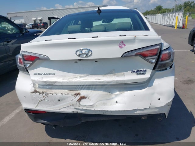 12629645 :رقم المزاد ، KMHE34L16GA008385 vin ، 2016 Hyundai Sonata Hybrid Ultimate مزاد بيع