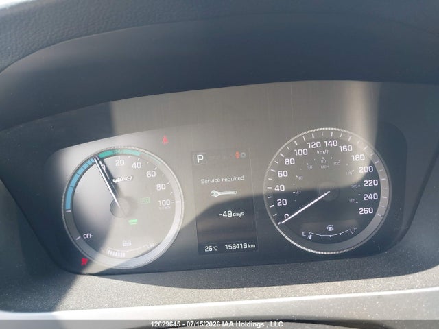 12629645 :رقم المزاد ، KMHE34L16GA008385 vin ، 2016 Hyundai Sonata Hybrid Ultimate مزاد بيع