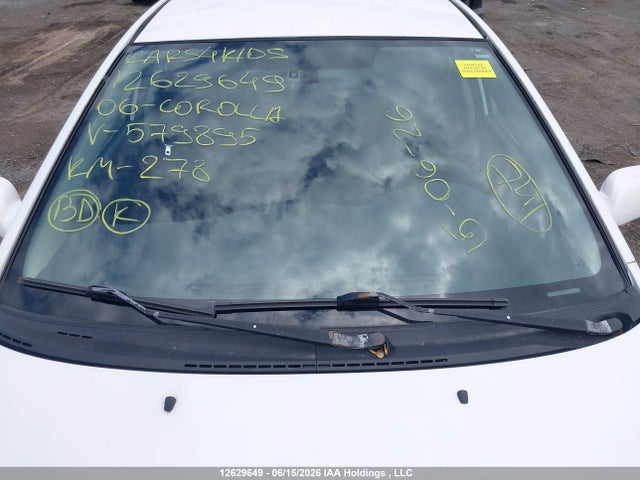 Продаж на аукціоні авто 2006 Toyota Corolla Ce/le/s, vin: 2T1BR32E36C579895, номер лоту: 12629649