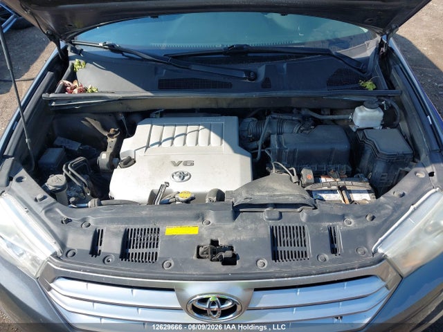 12629666 :رقم المزاد ، 5TDBK3EHXCS163985 vin ، 2012 Toyota Highlander V6 مزاد بيع