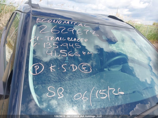 Chevrolet Trailblazer Lt 2021 KL79MRSL9MB135945 Image 17