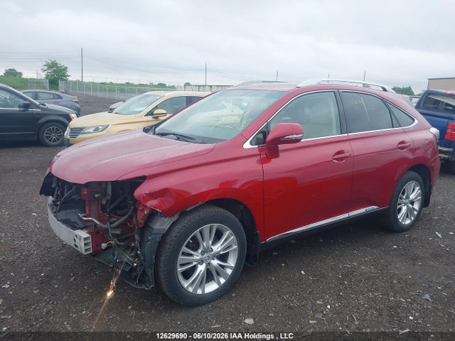 2011 Lexus Rx 450h მანქანა იყიდება აუქციონზე, vin: JTJBC1BA8B2032999, აუქციონის ნომერი: 12629690