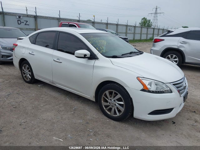2014 Nissan Sentra 1.8 S/1.8 Sl/1.8 Sr/1.8 Sv მანქანა იყიდება აუქციონზე, vin: 3N1AB7AP4EL651342, აუქციონის ნომერი: 12629697