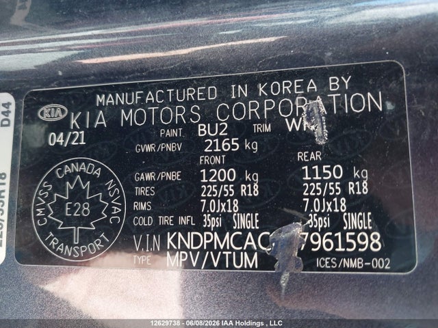 KIA Sportage Lx 2022 KNDPMCAC6N7961598 Image 19