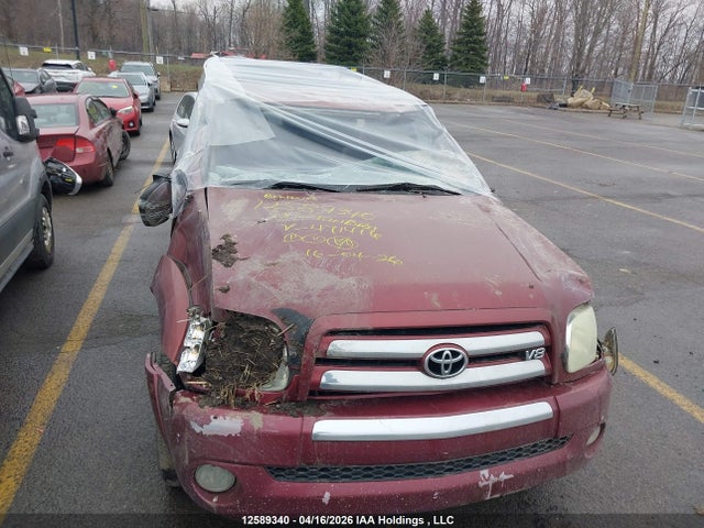2005 Toyota Tundra Sr5 V8 მანქანა იყიდება აუქციონზე, vin: 5TBDT44155S471416, აუქციონის ნომერი: 12589340