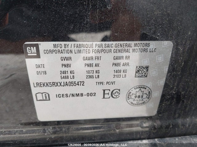 Cadillac Ct6 Plug-in 2018 LREKK5RXXJA055472 Image 9