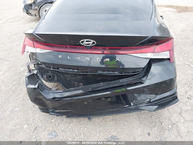 12629810 :رقم المزاد ، KMHLM4AG1MU095537 vin ، 2021 Hyundai Elantra Preferred Ivt With Sun And Tech Package مزاد بيع