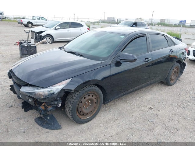 12629810 :رقم المزاد ، KMHLM4AG1MU095537 vin ، 2021 Hyundai Elantra Preferred Ivt With Sun And Tech Package مزاد بيع