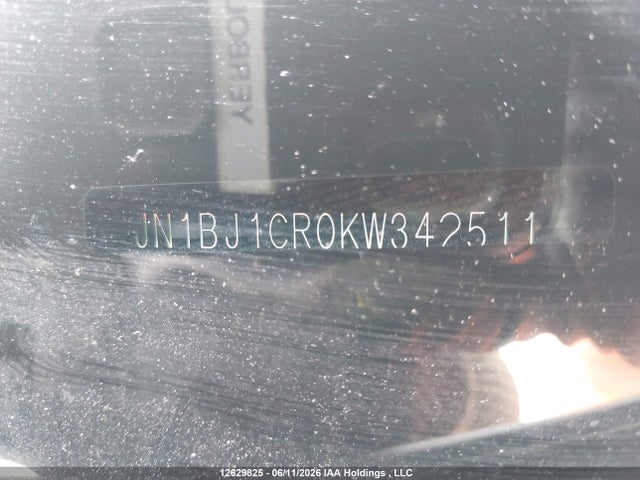 2019 Nissan Qashqai S/sl/sv მანქანა იყიდება აუქციონზე, vin: JN1BJ1CR0KW342511, აუქციონის ნომერი: 12629825