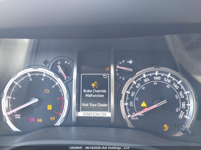2020 Toyota 4runner Sr5/sr5 Premium/venture/limited/night Shade/trd Off Road/trd Off Road Premium/trd Pro მანქანა იყიდება აუქციონზე, vin: JTEBU5JR1L5812062, აუქციონის ნომერი: 12629847
