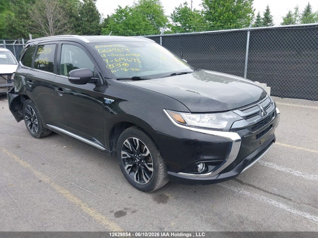 12629854 :رقم المزاد ، JA4J24A56JZ619693 vin ، 2018 Mitsubishi Outlander Phev مزاد بيع