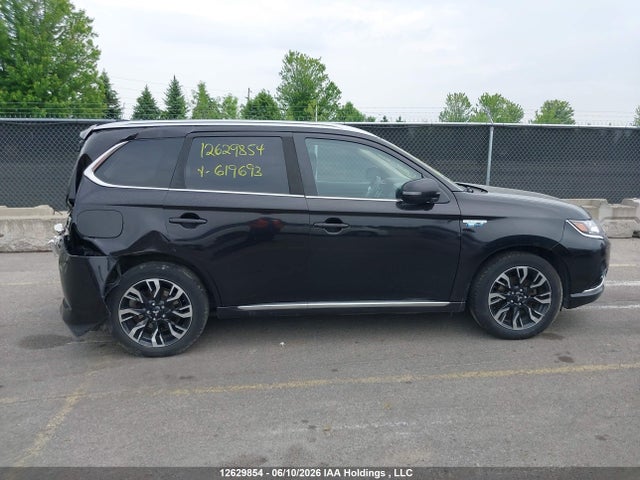 12629854 :رقم المزاد ، JA4J24A56JZ619693 vin ، 2018 Mitsubishi Outlander Phev مزاد بيع